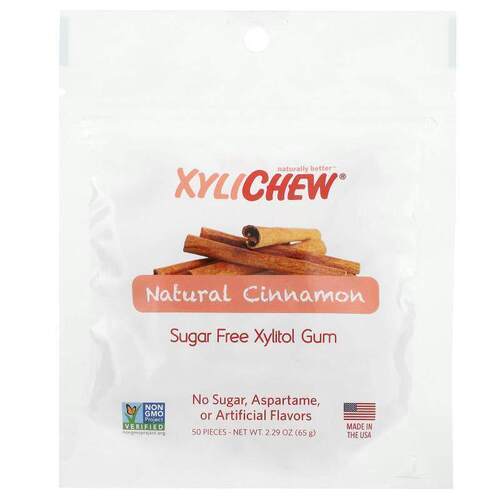 XyliDENT,Xylichew, Natural Spearmint, 50 Pieces