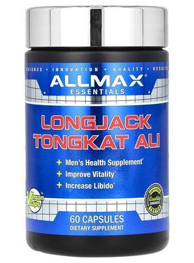 ALLMAX,Essentials, Longjack Tongkat Ali, 60 Capsules