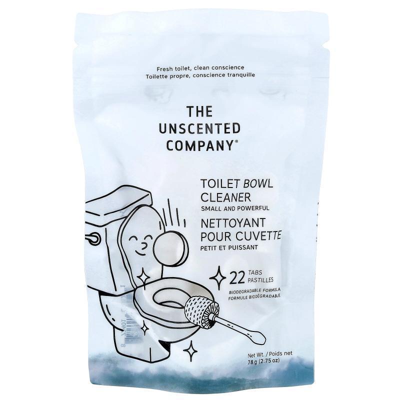 The Unscented Company,马桶清洁剂，无香型，22 片，2.75 盎司（