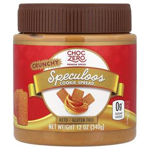 ChocZero,Speculoos Cookie Spread, Crunchy, 12 oz (340 g)