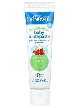 布朗博士Baby Toothpaste婴儿牙膏无氟深度优效清洁