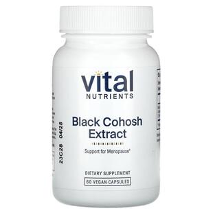 Cohosh Black Extract Capsules Vital Vegan Nutrients
