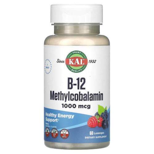 KAL,B-12 Methylcobalamin, Acai Berry