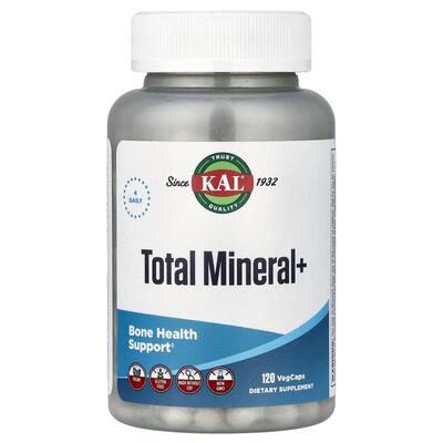 KAL,Total Mineral+, 120 VegCaps