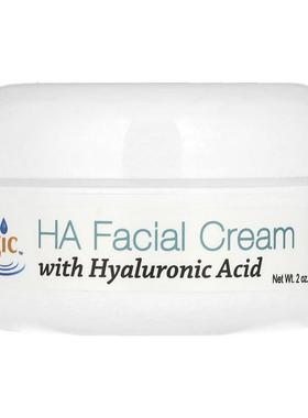 Hyalogic LLC,HA补水面霜，含透明质酸，2液量盎司（56.7克）