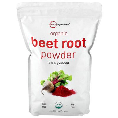 Micro Ingredients,Organic Beet Root Powder, 4 lb (1.81 kg)