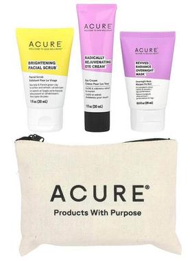 ACURE,iHerb 专享，护肤美容包，4 件套