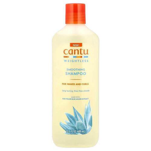 Cantu,轻盈舒缓洗发水，适用于波浪和卷发，13.5 液量盎司（400