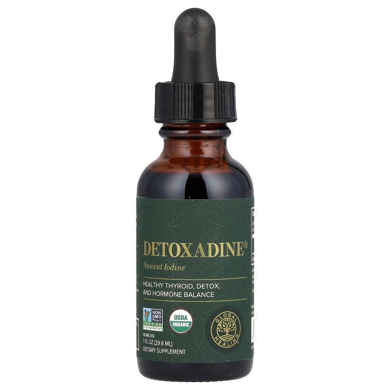 Global Healing,Detoxadine, Nascent Iodine, 1 fl oz (29.6 ml)