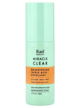 Rael,Miracle Clear, Brightening Triple Acid Exfoliant, Fragr