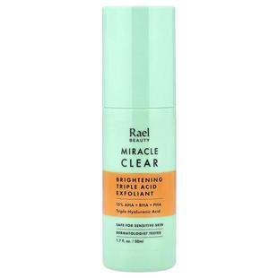 Rael,Miracle Clear, Brightening Triple Acid Exfoliant, Fragr