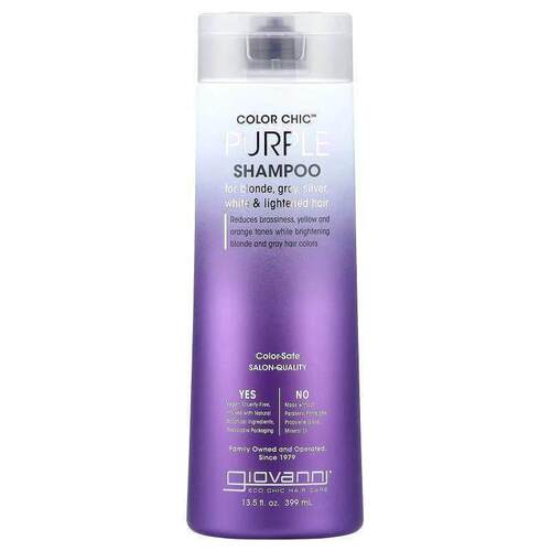 乔凡尼,Color Chic™, Purple Shampoo , 13.5 fl oz (399 ml)