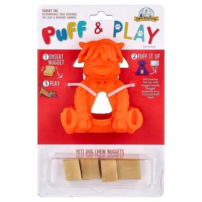 Yeti Dog Chew,Puff & Play, Treat Dispenser, Yeti Dog Che