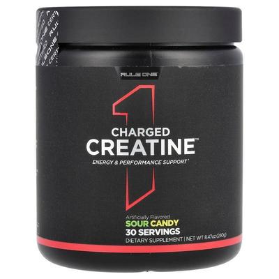 Rule One Proteins,Charged Creatine, Sour Candy, 8.47 oz (240