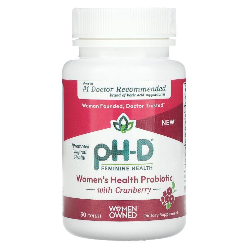 pH-D Feminine Health,Women's Health Probiotic, 30 Count