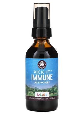 WishGarden Herbs,Kids, Kick-It Immune Activator