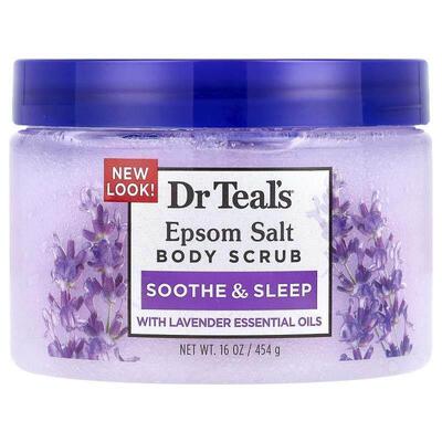 Dr. Teals,Epsom Salt Body Scrub, Lavender