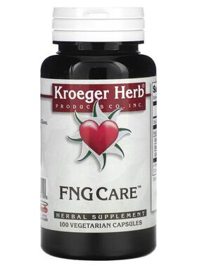Kroeger Herb Co,FNG Care，100粒素食胶囊
