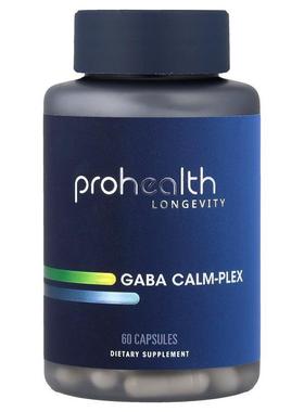 ProHealth Longevity,Gaba Calm-Plex, 60 Capsules