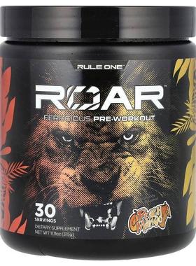 Rule One ProteinsRoar Ferocious Pre-Workout桃子芒果味健身伴