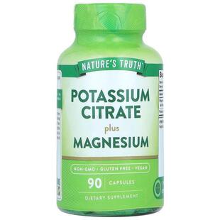 Nature's Truth,Potassium Citrate Plus Magnesium, 90 Capsules