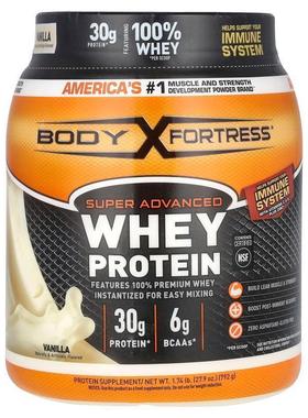 Body Fortress,Super Advanced Whey Protein, Vanilla, 1.74 lb