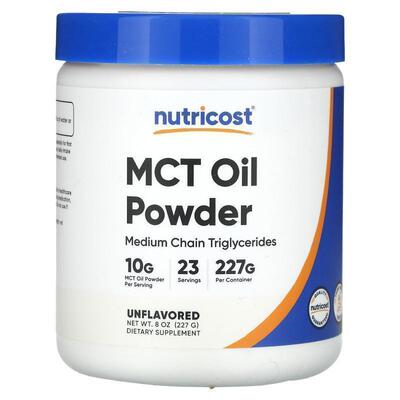 Nutricost,MCT Oil Powder, Unflavored, 8 oz (227 g)