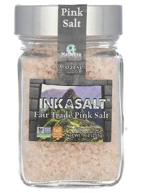 Natierra,Fair Trade Pink Salt, Coarse, 9 oz (255 g)