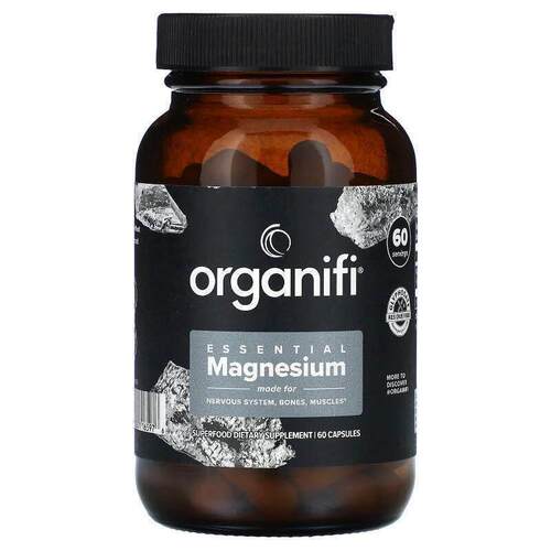 Organifi,Essential Magnesium, 60 Capsules