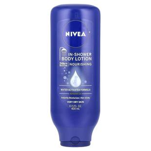 妮维雅,In-Shower Body Lotion, Nourishing, 13.5 fl oz (400 ml