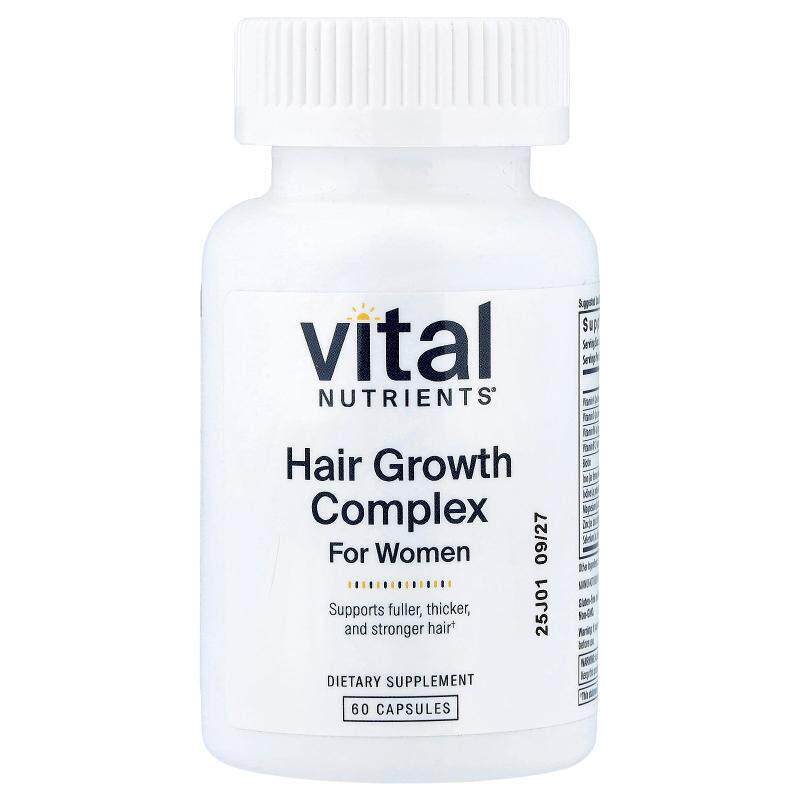 Vital Nutrients,Hair Growth Complex For Women , 60 Capsules