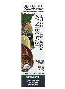 Fungi Perfecti 主体防御,Mushrooms, Organic Myco Shield Spray