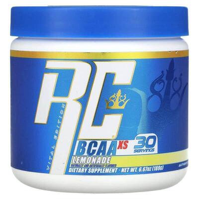 Ronnie Coleman,Vital Edition，BCAA XS，柠檬水味，6.67 盎司（