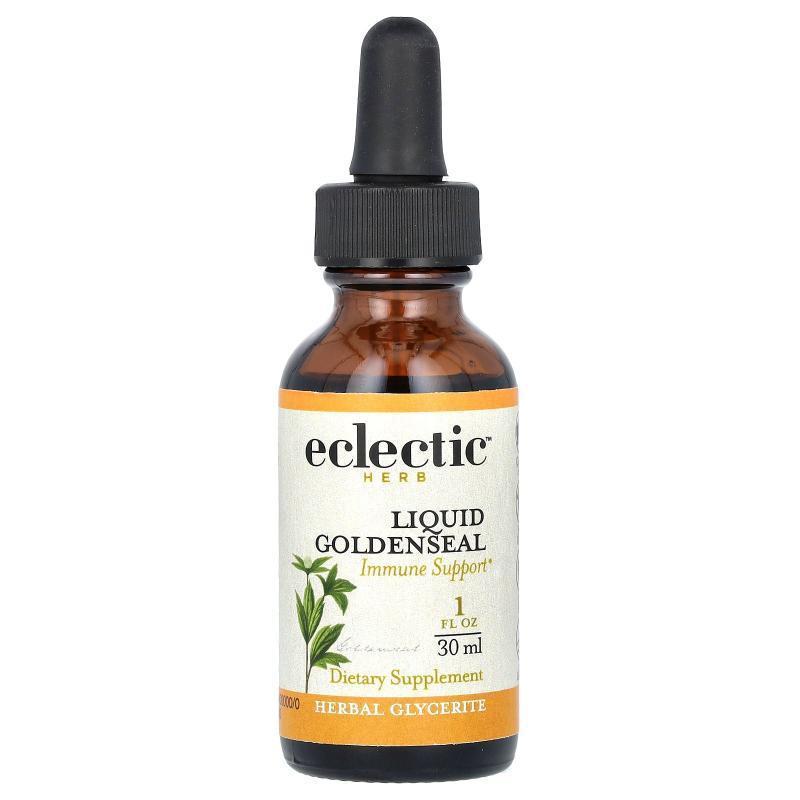 Eclectic Institute,Herb, Liquid Goldenseal, 1 fl oz (30 ml)