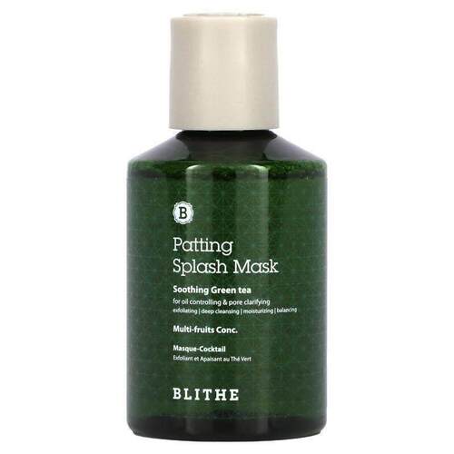 Blithe,Patting Splash 美容面膜，舒缓和缓解绿茶，5.07 盎司（1