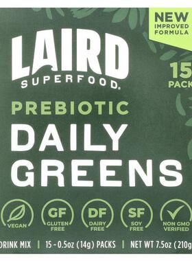 Laird Superfood,Prebiotic Daily Greens, 14.8 oz (420 g)