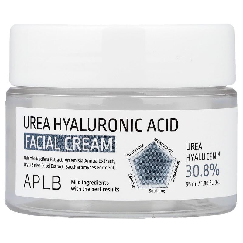 APLB,Urea Hyaluronic Acid Facial Cream, 1.86 fl oz (55 ml)