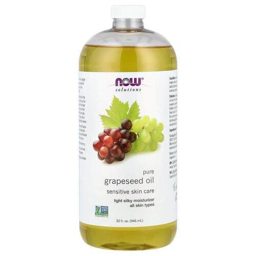 诺奥,Solutions, Pure Grapeseed Oil, All Skin Types, 32 fl oz