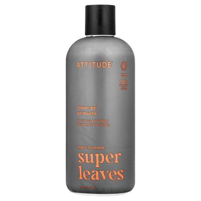 爱的态度,Super Leaves™, Shower Gel, For Men, Patchouli & Bou