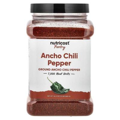 Nutricost,Pantry, Ancho Chili Pepper, 24.3 oz (680 g)