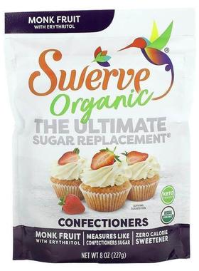 Swerve,有机罗汉果（含赤藓糖醇），8 盎司（227 克）
