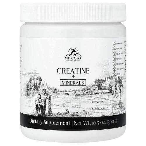 Mt. Capra,Creatine + Minerals, 10.5 oz (300 g)