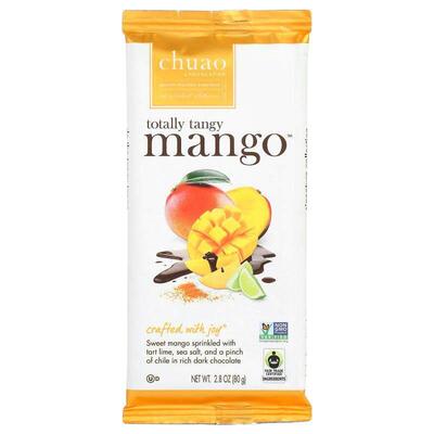 Chuao Chocolatier,Dark Chocolate Bar, Totally Tangy Mango