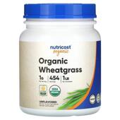 Organic Wheatgrass Nutricost 454 Unflavored