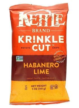 Kettle Foods,Krinkle Cut, Potato Chips