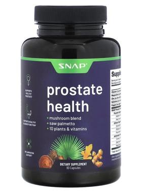 Snap Supplements,Prostate Health, 90 Capsules