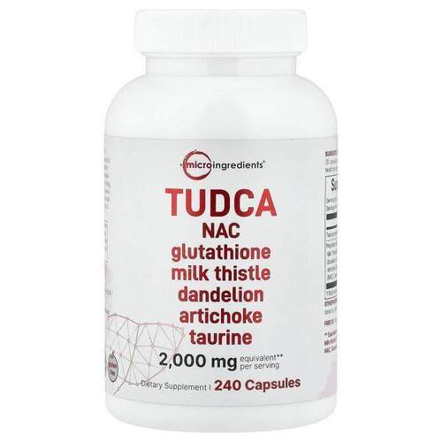 Micro Ingredients,TUDCA , 240 Capsules