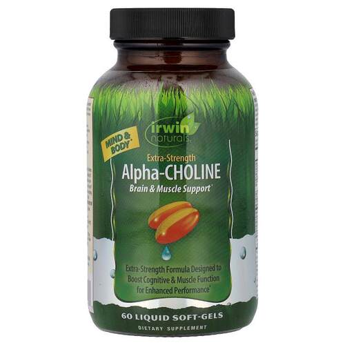 爱乐能,Alpha-Choline, 60 Liquid Softgels