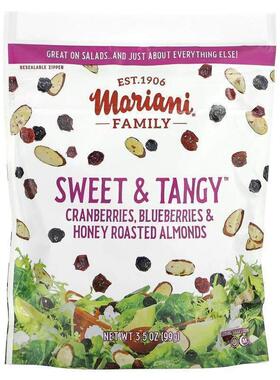 Mariani Dried Fruit夏威夷烧烤菠萝香蕉片蔓越橘蜂蜜烤多种搭配