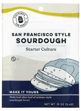 Cultures for Health,旧金山式酸面团，1 包，0.19 盎司（5.4 克